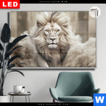 Leuchtbild Dia Koenig Der Tiere Querformat Produktvorschau mit dem Bild König der Tiere im Format Querformat.