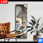 Leuchtbild Dia Koestlicher Kaffee Schmal Produktvorschau mit dem Bild Köstlicher Kaffee im Format Schmal.