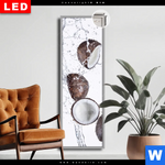 Leuchtbild Dia Kokosnuesse Mit Wasserspritzer Schmal Produktvorschau mit dem Bild Kokosnüsse mit Wasserspritzer im Format Schmal.