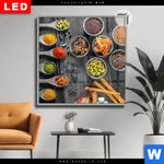 Leuchtbild Dia Kraeutermischung Quadrat Produktvorschau mit dem Bild Kräutermischung im Format Quadrat.