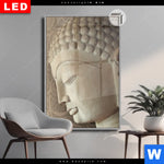 Leuchtbild Dia Laechelnder Buddha Hochformat Produktvorschau mit dem Bild Lächelnder Buddha im Format Hochformat.