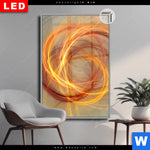 Leuchtbild Dia Lichtmalerei No 1 Hochformat Produktvorschau mit dem Bild Lichtmalerei No. 1 im Format Hochformat.