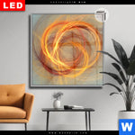 Leuchtbild Dia Lichtmalerei No 1 Quadrat Produktvorschau mit dem Bild Lichtmalerei No. 1 im Format Quadrat.