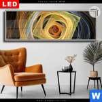 Leuchtbild Dia Lichtmalerei No 3 Panorama Produktvorschau mit dem Bild Lichtmalerei No. 3 im Format Panorama.