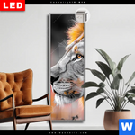 Leuchtbild Dia Loewe Savannenzauber In Afrika Schmal Produktvorschau mit dem Bild Löwe - Savannenzauber in Afrika im Format Schmal.