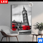 Leuchtbild Dia London In Bewegung Hochformat Produktvorschau mit dem Bild London in Bewegung im Format Hochformat.