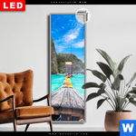 Leuchtbild Dia Longtail Boot Schmal Produktvorschau mit dem Bild Longtail-Boot im Format Schmal.