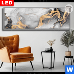Leuchtbild Dia Luxury Abstract Fluid Art No 3 Panorama Produktvorschau mit dem Bild Luxury Abstract Fluid Art No. 3 im Format Panorama.