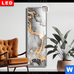 Leuchtbild Dia Luxury Abstract Fluid Art No 3 Schmal Produktvorschau mit dem Bild Luxury Abstract Fluid Art No. 3 im Format Schmal.