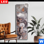 Leuchtbild Dia Luxury Abstract Fluid Art No 9 Schmal Produktvorschau mit dem Bild Luxury Abstract Fluid Art No. 9 im Format Schmal.