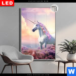 Leuchtbild Dia Magic Einhorn Hochformat Produktvorschau mit dem Bild Magic Einhorn im Format Hochformat.