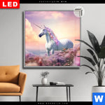 Leuchtbild Dia Magic Einhorn Quadrat Produktvorschau mit dem Bild Magic Einhorn im Format Quadrat.