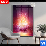 Leuchtbild Dia Magie Blume Hochformat Produktvorschau mit dem Bild Magie Blume im Format Hochformat.