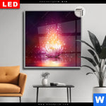 Leuchtbild Dia Magie Blume Quadrat Produktvorschau mit dem Bild Magie Blume im Format Quadrat.