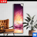 Leuchtbild Dia Magie Blume Schmal Produktvorschau mit dem Bild Magie Blume im Format Schmal.