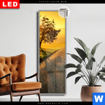 Leuchtbild Dia Morgenspaziergang Schmal Produktvorschau mit dem Bild Morgenspaziergang im Format Schmal.