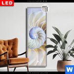 Leuchtbild Dia Muschel Fossil No 2 Schmal Produktvorschau mit dem Bild Muschel Fossil No. 2 im Format Schmal.