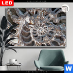 Leuchtbild Dia Muschel Fossil No 3 Querformat Produktvorschau mit dem Bild Muschel Fossil No. 3 im Format Querformat.