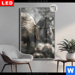 Leuchtbild Dia Mystisches Pferd Mit Fluegeln Hochformat Produktvorschau mit dem Bild Mystisches Pferd mit Flügeln im Format Hochformat.