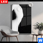 Leuchtbild Dia Nacktheit In Schwarzweiss Hochformat Produktvorschau mit dem Bild Nacktheit in Schwarzweiß im Format Hochformat.