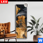 Leuchtbild Dia Naturbild Rabe Blueten Schmal Produktvorschau mit dem Bild Naturbild - Rabe & Blüten im Format Schmal.