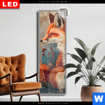 Leuchtbild Dia Naturpoesie Mit Fuchs Schmal Produktvorschau mit dem Bild Naturpoesie mit Fuchs im Format Schmal.