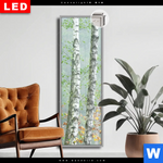 Leuchtbild Dia Nebliger Birkenwald Schmal Produktvorschau mit dem Bild Nebliger Birkenwald im Format Schmal.