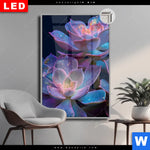 Leuchtbild Dia Neon Sukkulenten Hochformat Produktvorschau mit dem Bild Neon Sukkulenten im Format Hochformat.