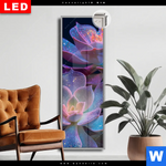 Leuchtbild Dia Neon Sukkulenten Schmal Produktvorschau mit dem Bild Neon Sukkulenten im Format Schmal.