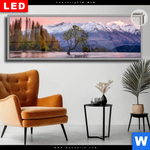 Leuchtbild Dia Neuseeland Am Morgen Panorama Produktvorschau mit dem Bild Neuseeland am Morgen im Format Panorama.