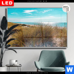 Leuchtbild Dia Nordseelandschaft Auf Sylt Querformat Produktvorschau mit dem Bild Nordseelandschaft auf Sylt im Format Querformat.