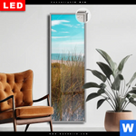 Leuchtbild Dia Nordseelandschaft Auf Sylt Schmal Produktvorschau mit dem Bild Nordseelandschaft auf Sylt im Format Schmal.