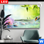 Leuchtbild Dia Orchidee Im Japanischer Brunnen Querformat Produktvorschau mit dem Bild Orchidee im japanischer Brunnen im Format Querformat.