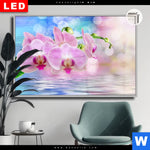 Leuchtbild Dia Orchideen Blueten Querformat Produktvorschau mit dem Bild Orchideen Blüten im Format Querformat.