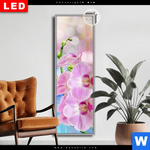 Leuchtbild Dia Orchideen Blueten Schmal Produktvorschau mit dem Bild Orchideen Blüten im Format Schmal.