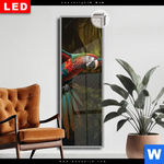 Leuchtbild Dia Papagei Im Flug Schmal Produktvorschau mit dem Bild Papagei im Flug im Format Schmal.