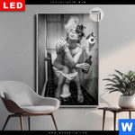 Leuchtbild Dia Partygirl Hochformat Produktvorschau mit dem Bild Partygirl im Format Hochformat.