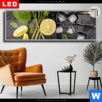 Leuchtbild Dia Perfekte Zutaten Fuer Cocktails Panorama Produktvorschau mit dem Bild Perfekte Zutaten für Cocktails im Format Panorama.