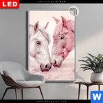 Leuchtbild Dia Pferde Harmonie In Pastell Hochformat Produktvorschau mit dem Bild Pferde - Harmonie in Pastell im Format Hochformat.
