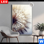 Leuchtbild Dia Pusteblume Hochformat Produktvorschau mit dem Bild Pusteblume im Format Hochformat.