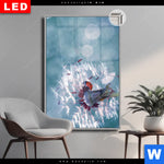 Leuchtbild Dia Pusteblume Marienkaefer Hochformat Produktvorschau mit dem Bild Pusteblume & Marienkäfer im Format Hochformat.