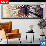 Leuchtbild Dia Pusteblume Panorama Produktvorschau mit dem Bild Pusteblume im Format Panorama.