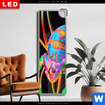 Leuchtbild Dia Regenbogen Chamaeleon No 2 Schmal Produktvorschau mit dem Bild Regenbogen Chamäleon No.2 im Format Schmal.