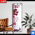 Leuchtbild Dia Romantik Mit Rotwein Schmal Produktvorschau mit dem Bild Romantik mit Rotwein im Format Schmal.