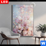 Leuchtbild Dia Romantische Kirschblueten Hochformat Produktvorschau mit dem Bild Romantische Kirschblüten im Format Hochformat.