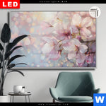 Leuchtbild Dia Romantische Kirschblueten Querformat Produktvorschau mit dem Bild Romantische Kirschblüten im Format Querformat.