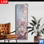 Leuchtbild Dia Romantische Kirschblueten Schmal Produktvorschau mit dem Bild Romantische Kirschblüten im Format Schmal.