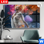 Leuchtbild Dia Schlafende Nixe Querformat Produktvorschau mit dem Bild Schlafende Nixe im Format Querformat.