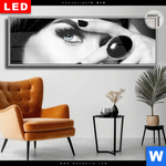 Leuchtbild Dia Schoene Geheimnisvolle Panorama Produktvorschau mit dem Bild Schöne Geheimnisvolle im Format Panorama.