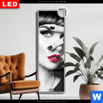 Leuchtbild Dia Schoene Geheimnisvolle Schmal Produktvorschau mit dem Bild Schöne Geheimnisvolle im Format Schmal.